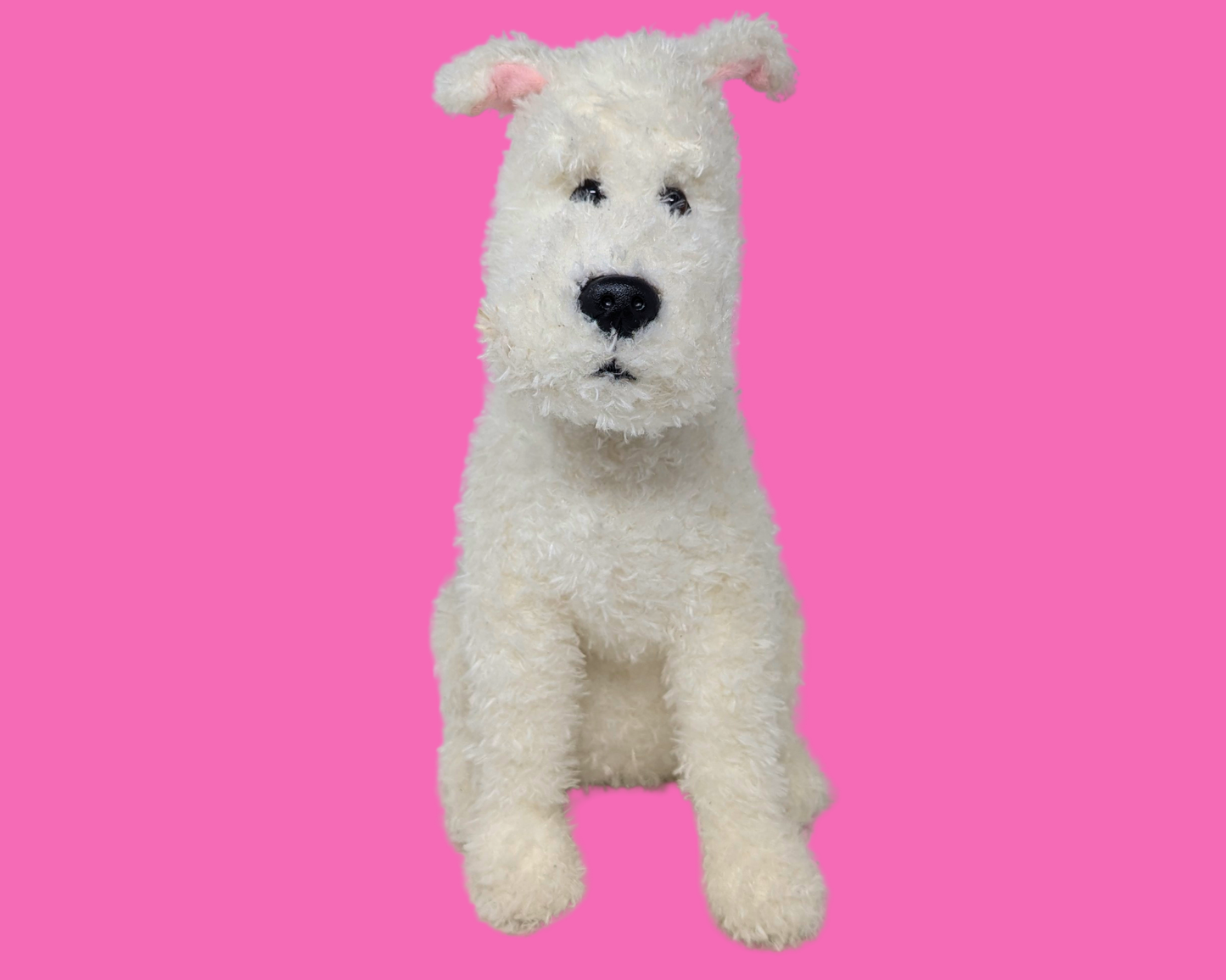 Plush TY Milou, Snowy, From the Adventures of Tintin