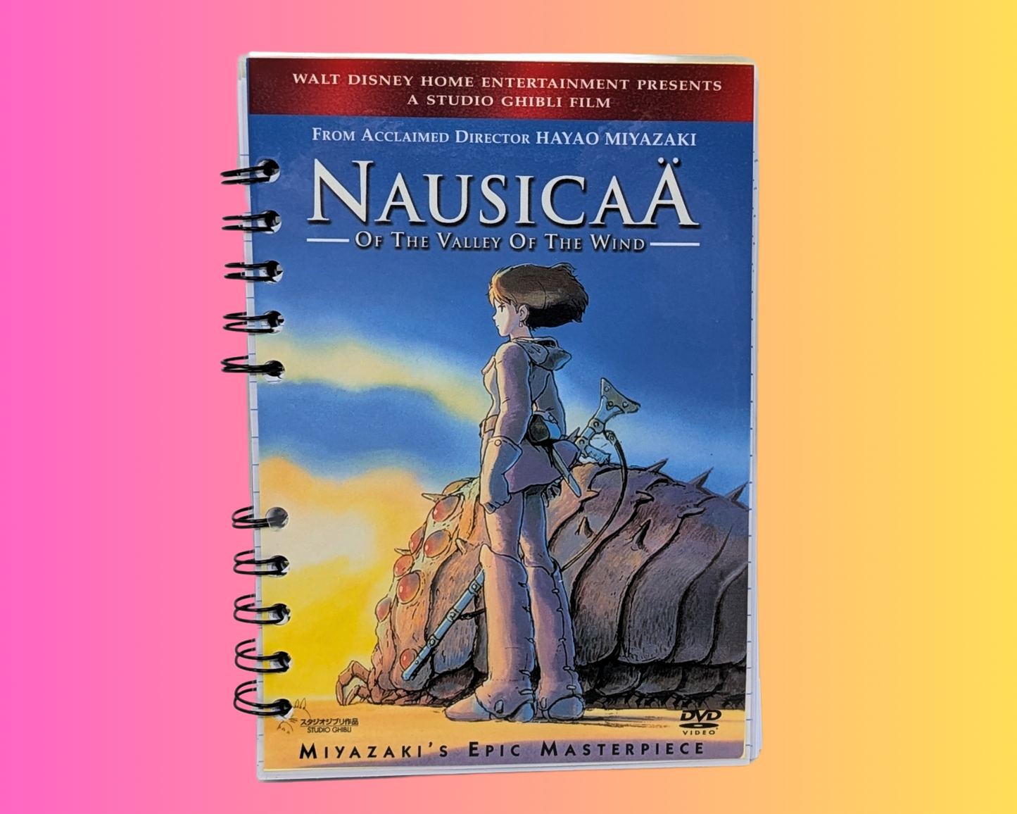 Nausicaa DVD Movie Notebook