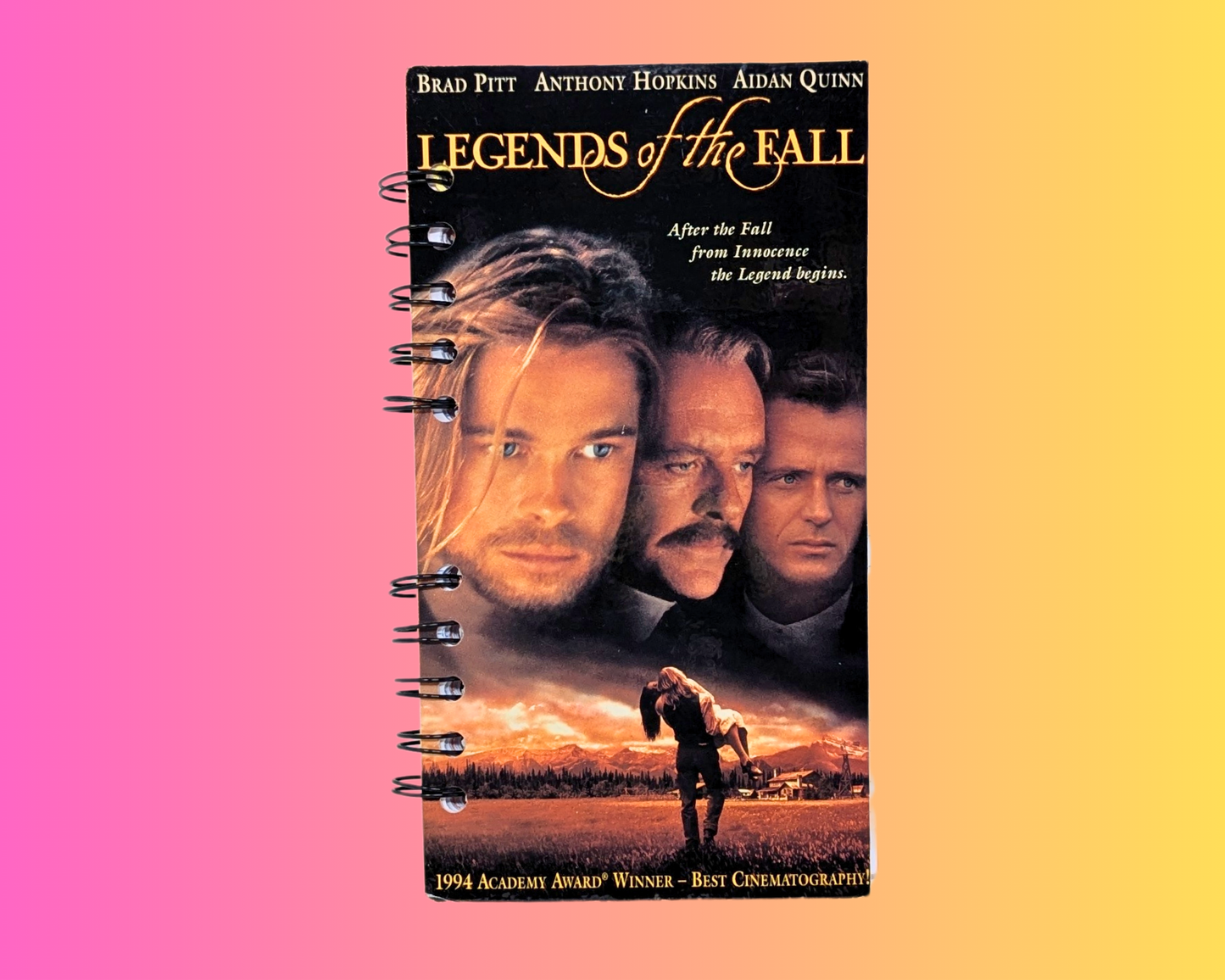 Legends of the Fall VHS Movie Notebook