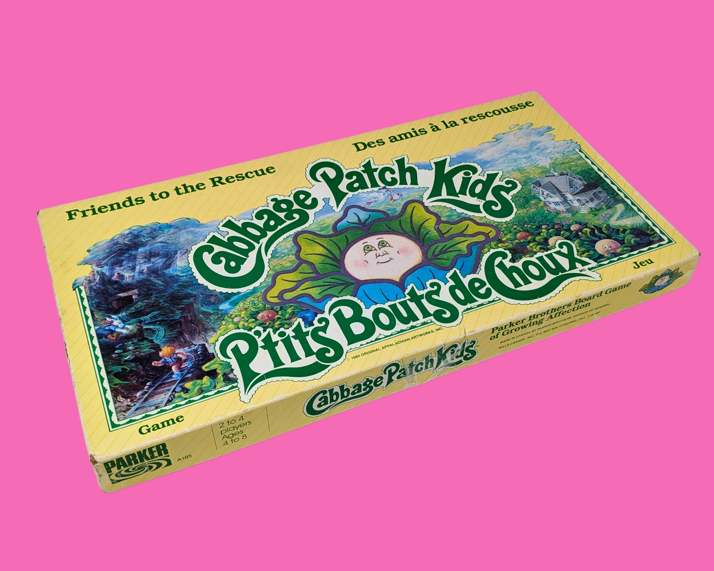 Vintage 1980's Cabbage Patch Kids Board Game