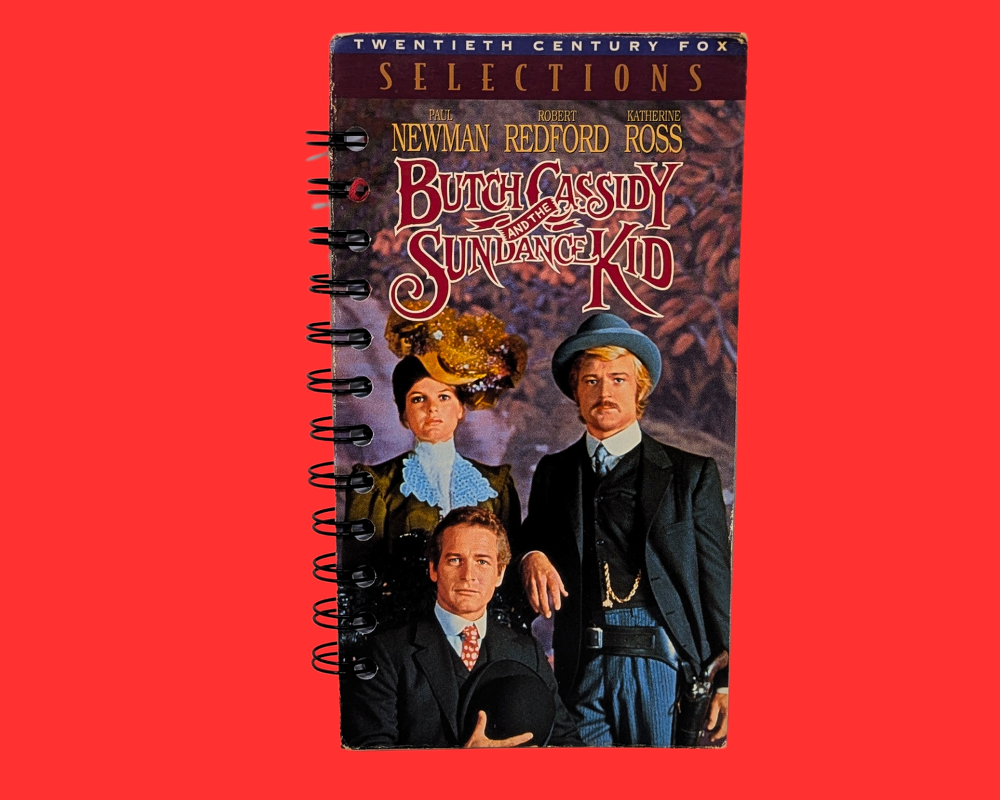 Butch Cassidy and the Sundace Kid VHS Movie Notebook