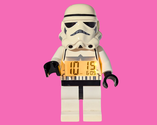 Lego Star Wars Storm Trooper Alarm Clock