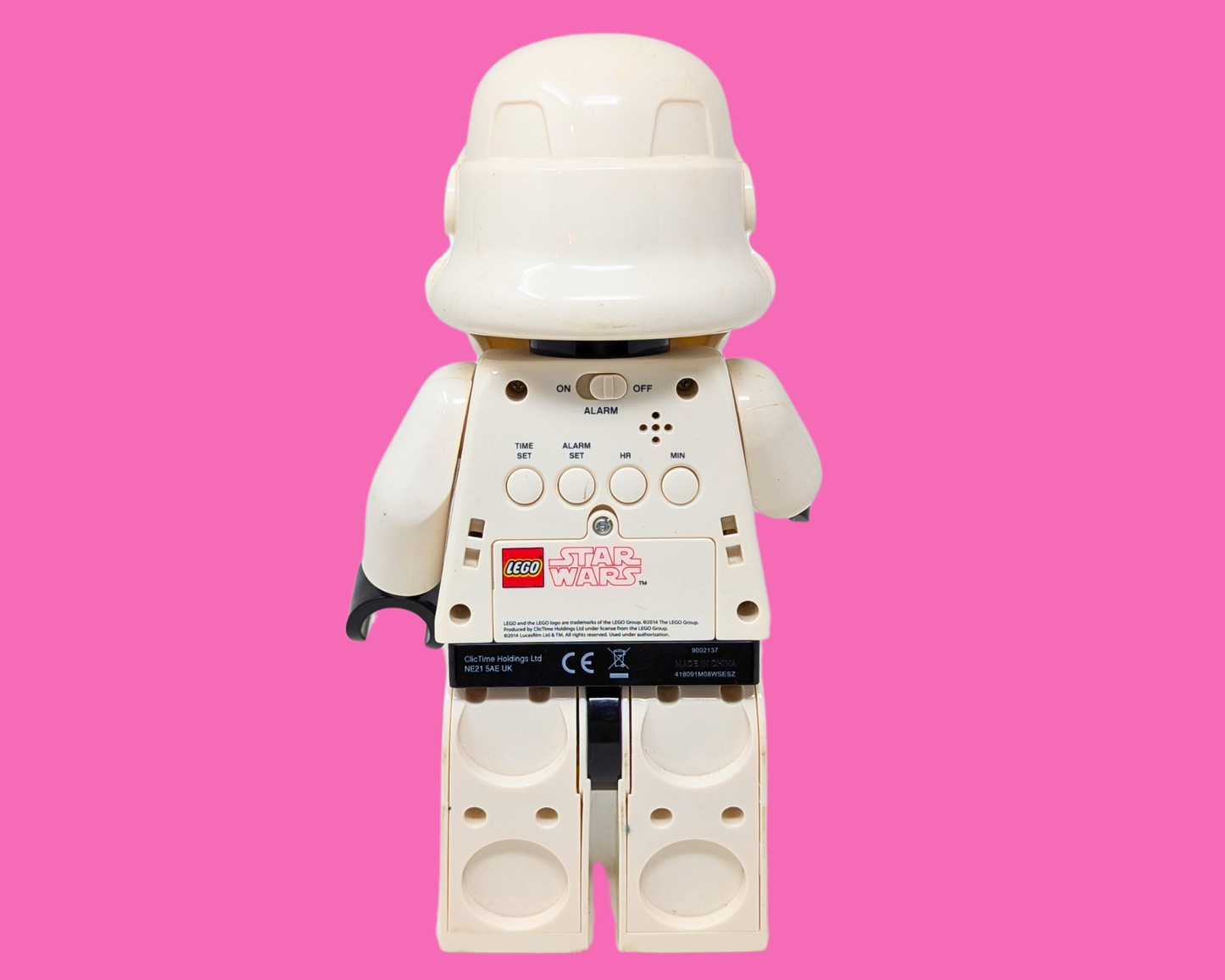 Lego Star Wars Storm Trooper Alarm Clock