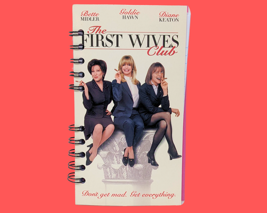 First Wives Club VHS Movie Notebook