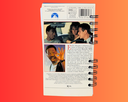 Beverly Hills Cop VHS Movie Notebook