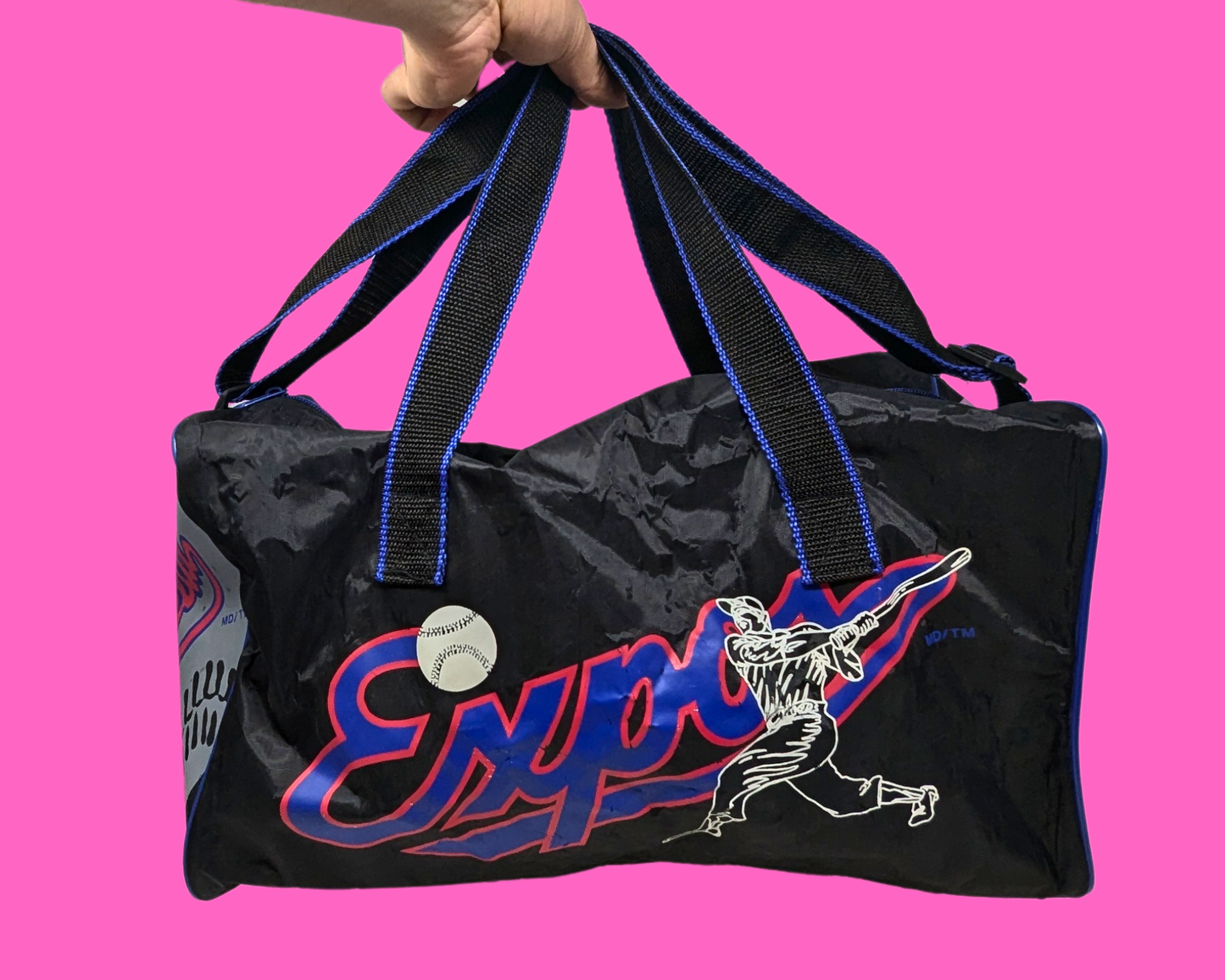 Vintage 1990's Baseball Montreal Expos Bag