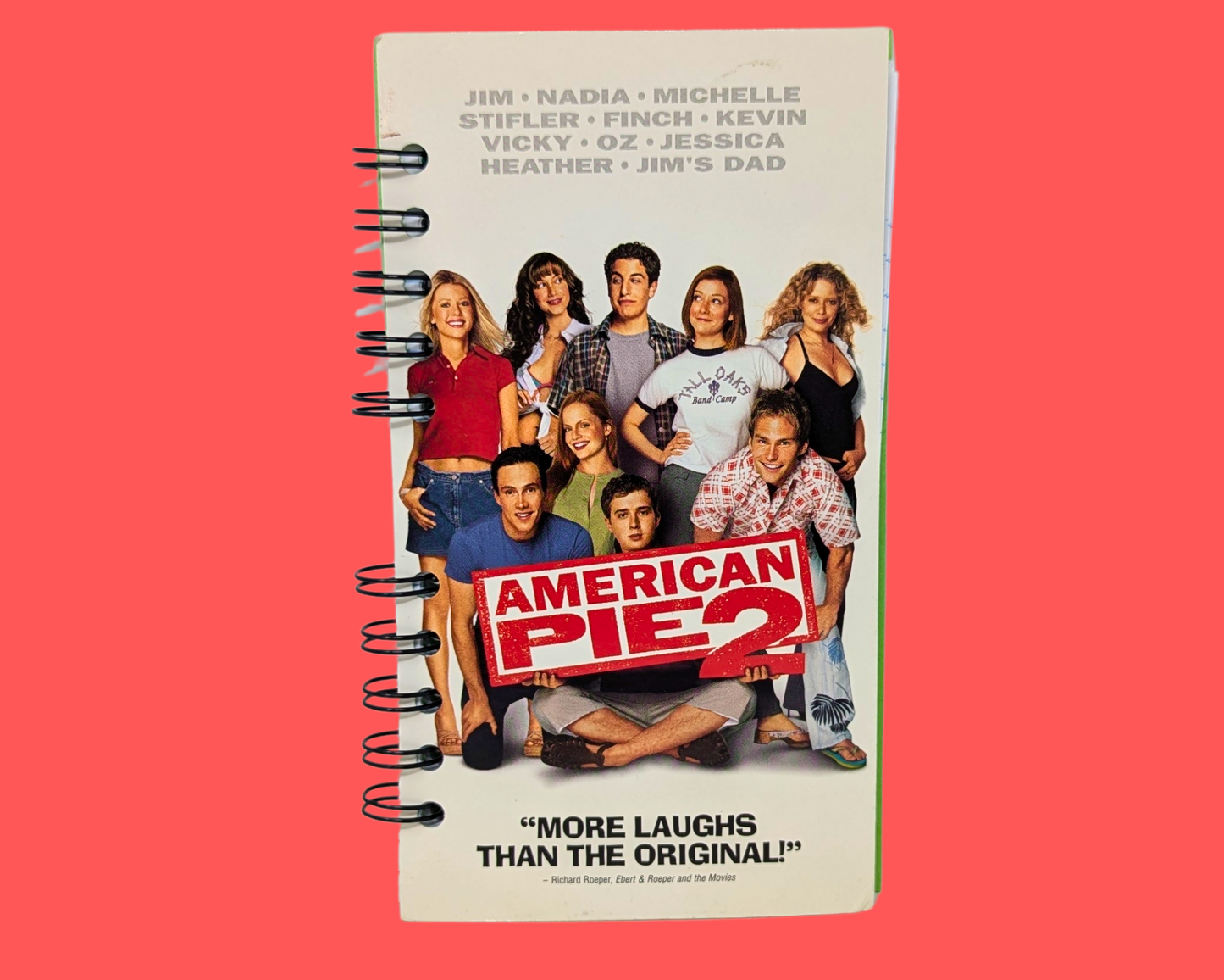 American Pie 2 VHS Movie Notebook