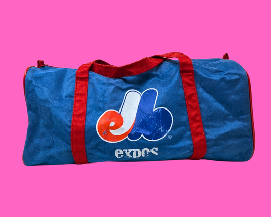 Vintage 1980's Baseball Montreal Expos Bag