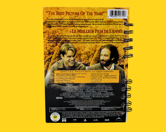 Good Will Hunting DVD Movie Notebook