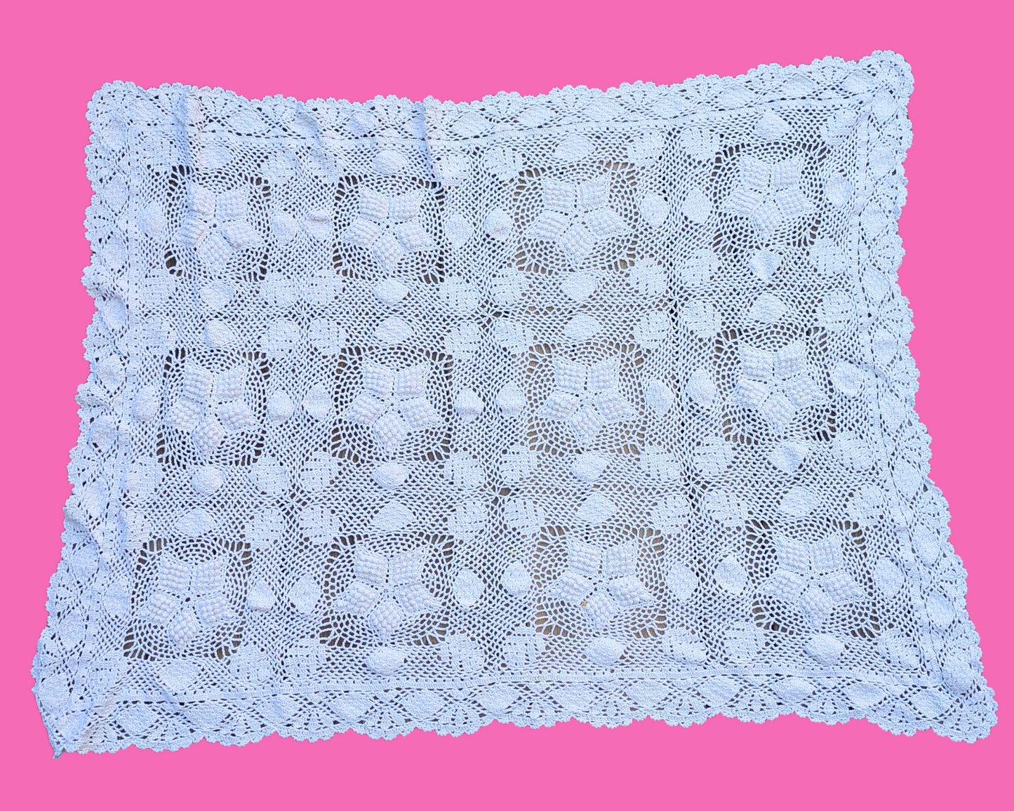 Vintage 1990's Lace Tablecloth