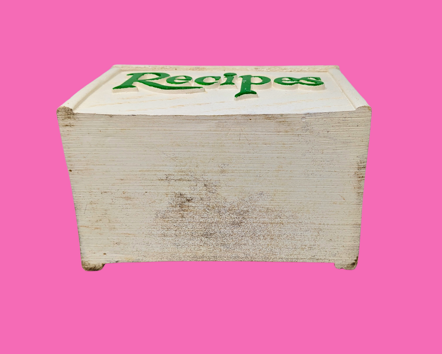 Vintage 1960's Small Recipe Box