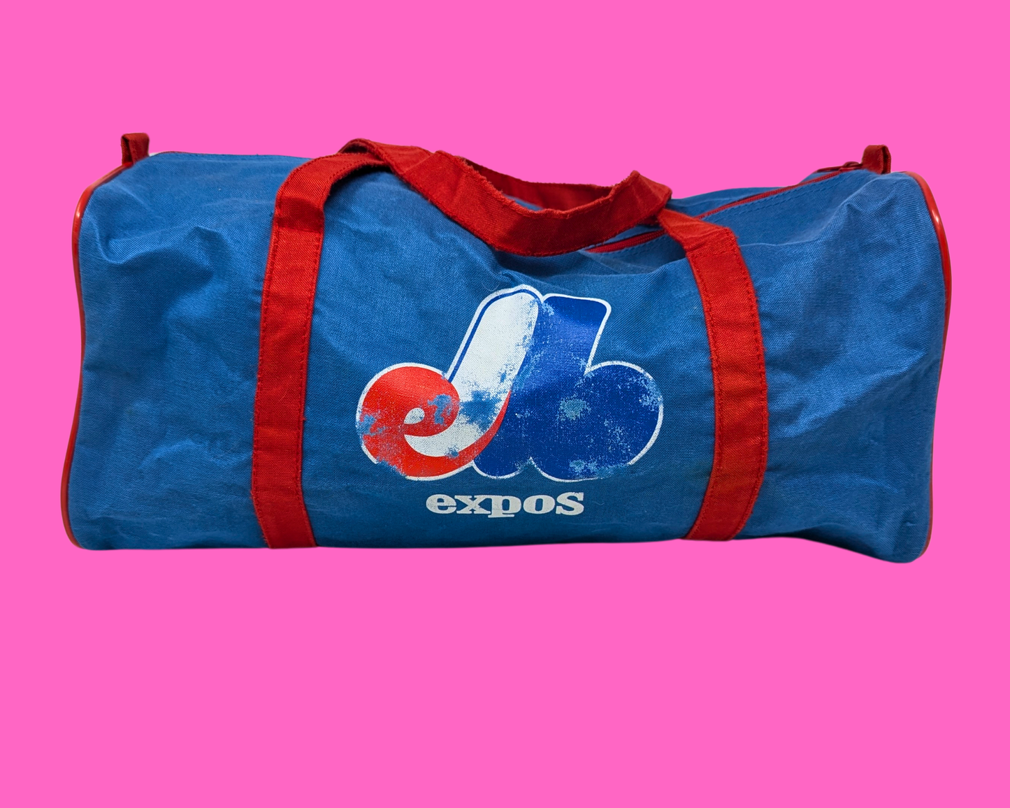 Vintage 1980's Baseball Montreal Expos Bag