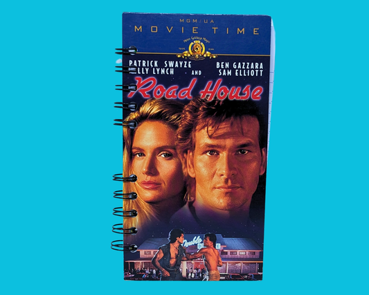 Road House VHS Movie Notebook