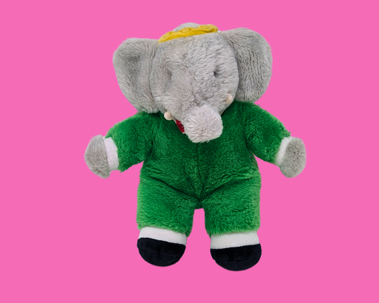 Vintage 1990's Babar Plush Toy