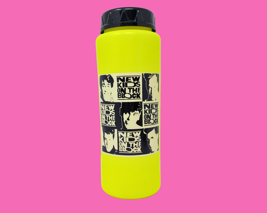 Vintage 1980's New Kids on the Block Plastic Bottle