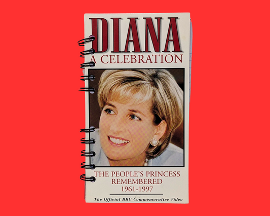 Diana A Celebration VHS Movie Notebook