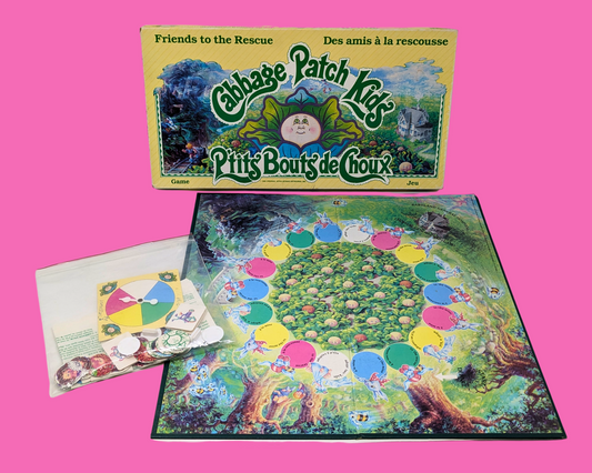 Vintage 1980's Cabbage Patch Kids Board Game