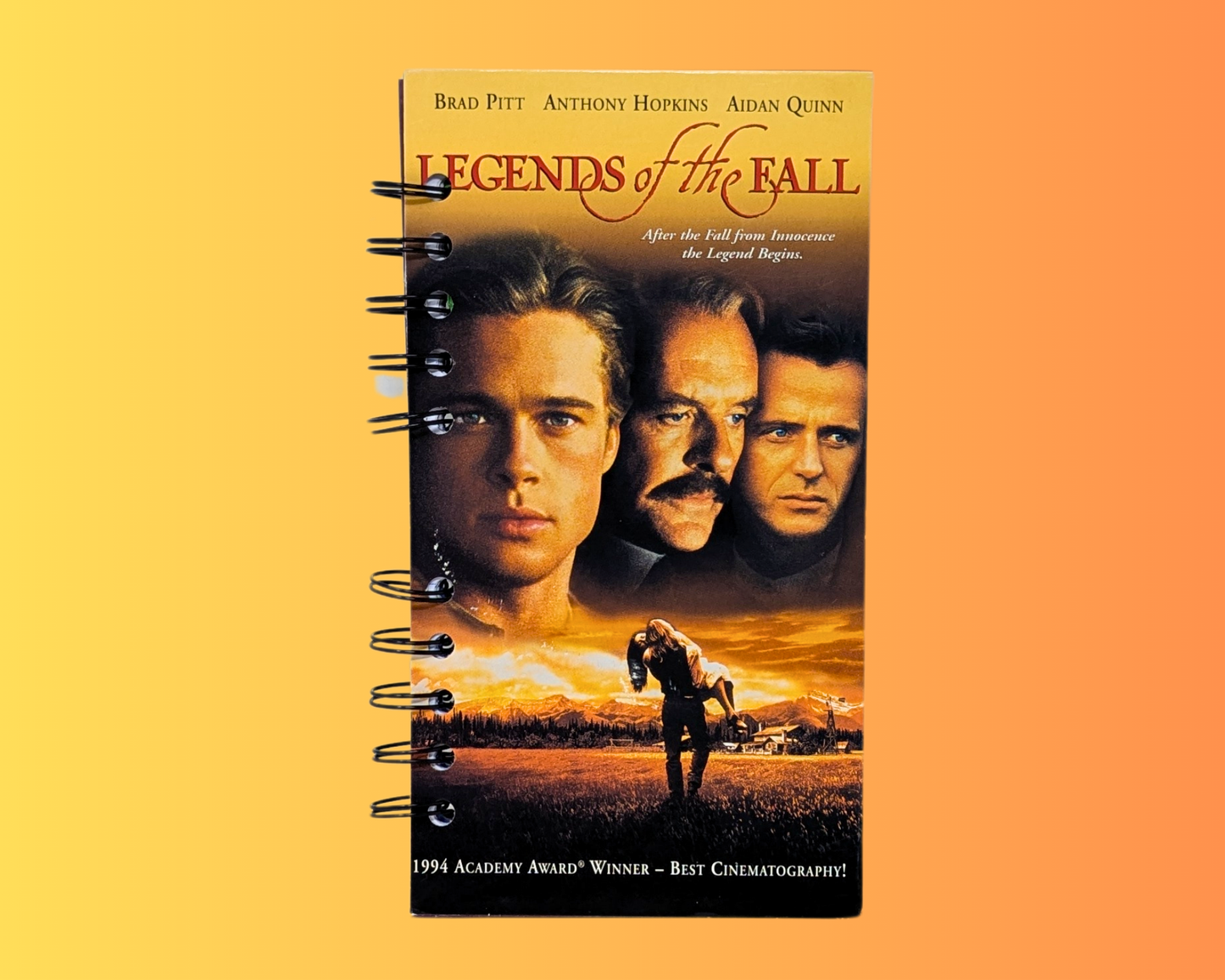 Legends of the Fall VHS Movie Notebook