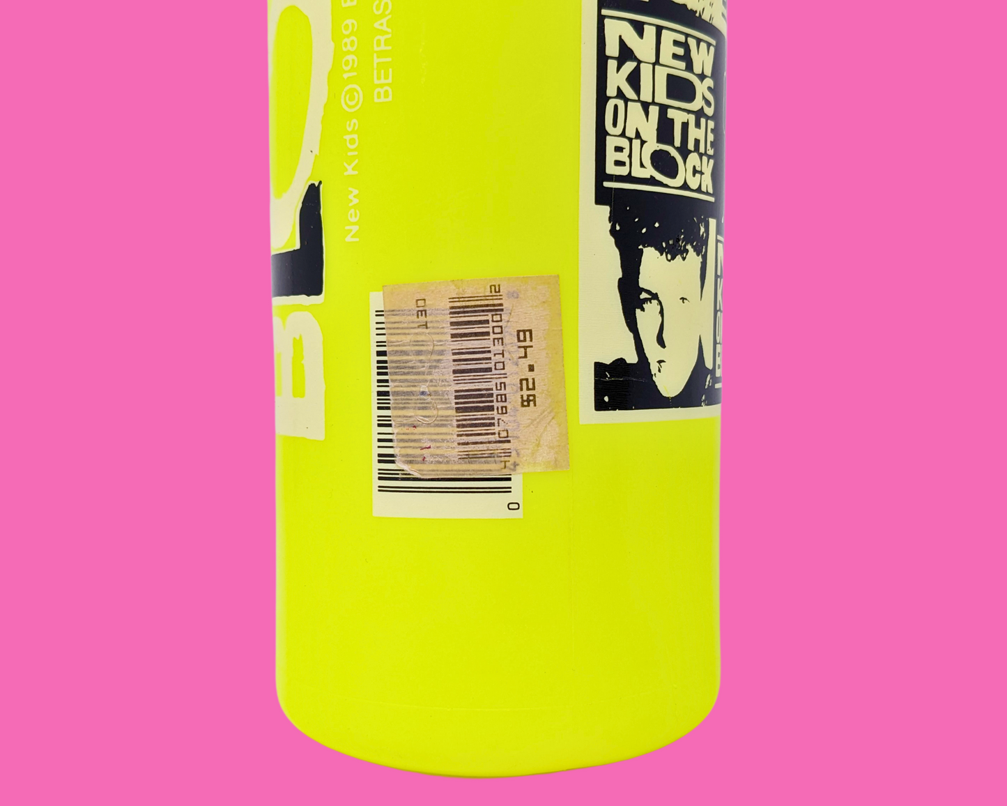 Vintage 1980's New Kids on the Block Plastic Bottle