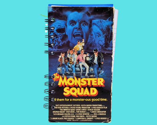 The Monster Squad VHS Movie Notebook