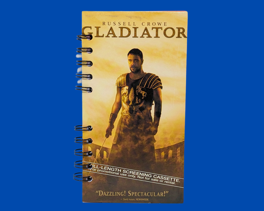 Gladiator VHS Movie Notebook