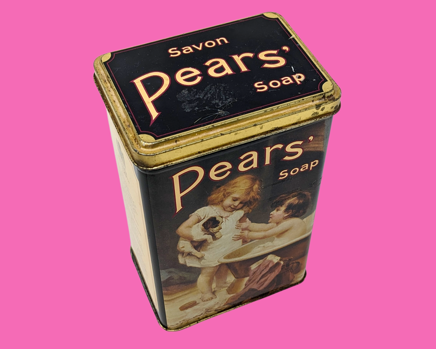 Vintage 1990's Pears' Savon Tin Box