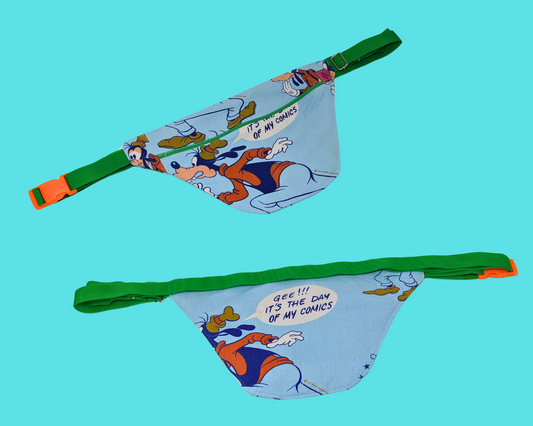 Handmade, Upcycled Disney Goofy Fanny Pack