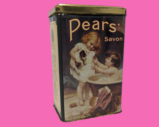 Vintage 1990's Pears' Savon Tin Box