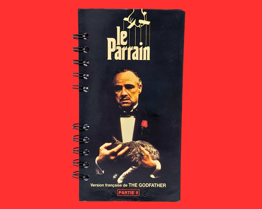 The Godfather VHS Movie Notebook