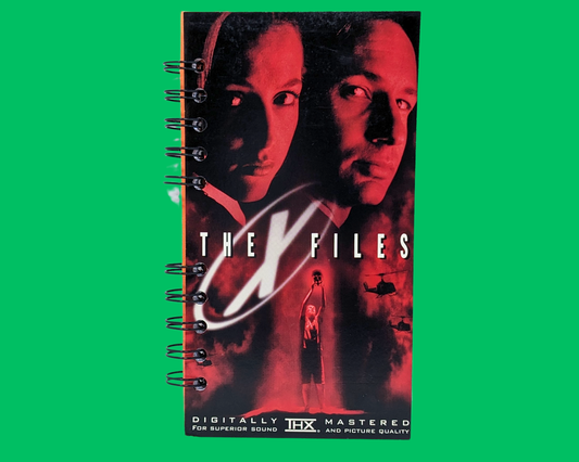 The X-Files VHS Movie Notebook