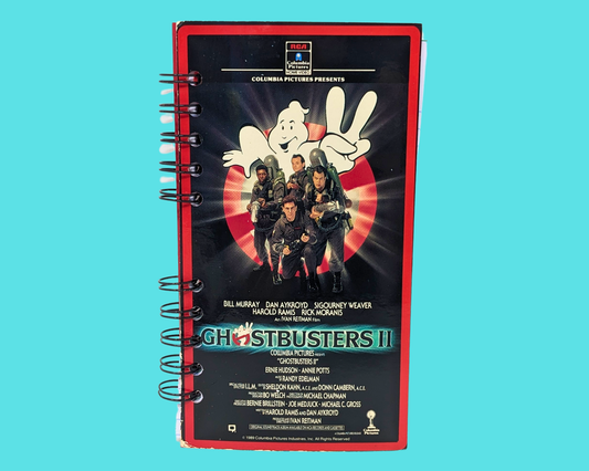 Ghostbusters II VHS Movie Notebook