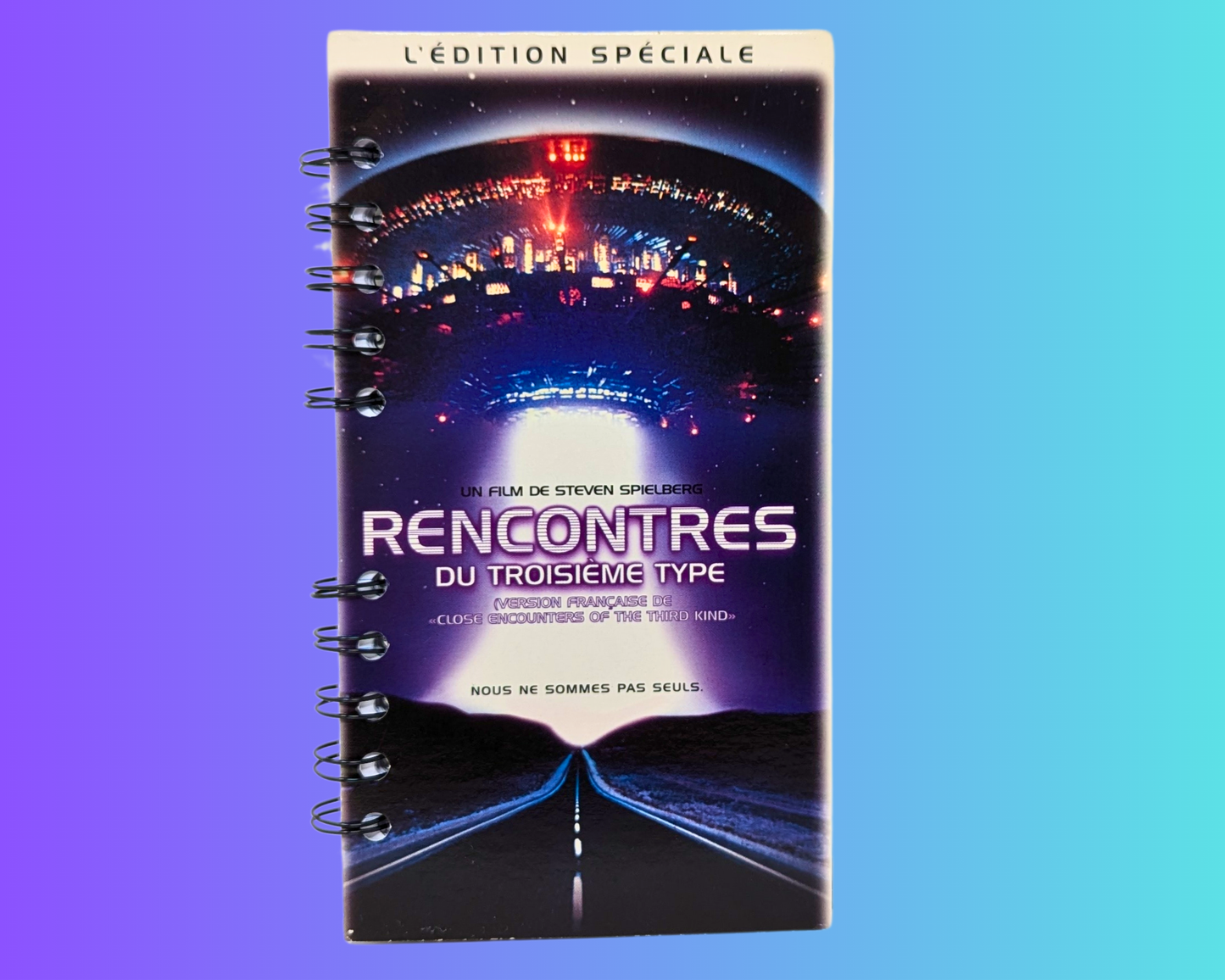 Close Encounters of the Third Kind VHS Movie Notebook