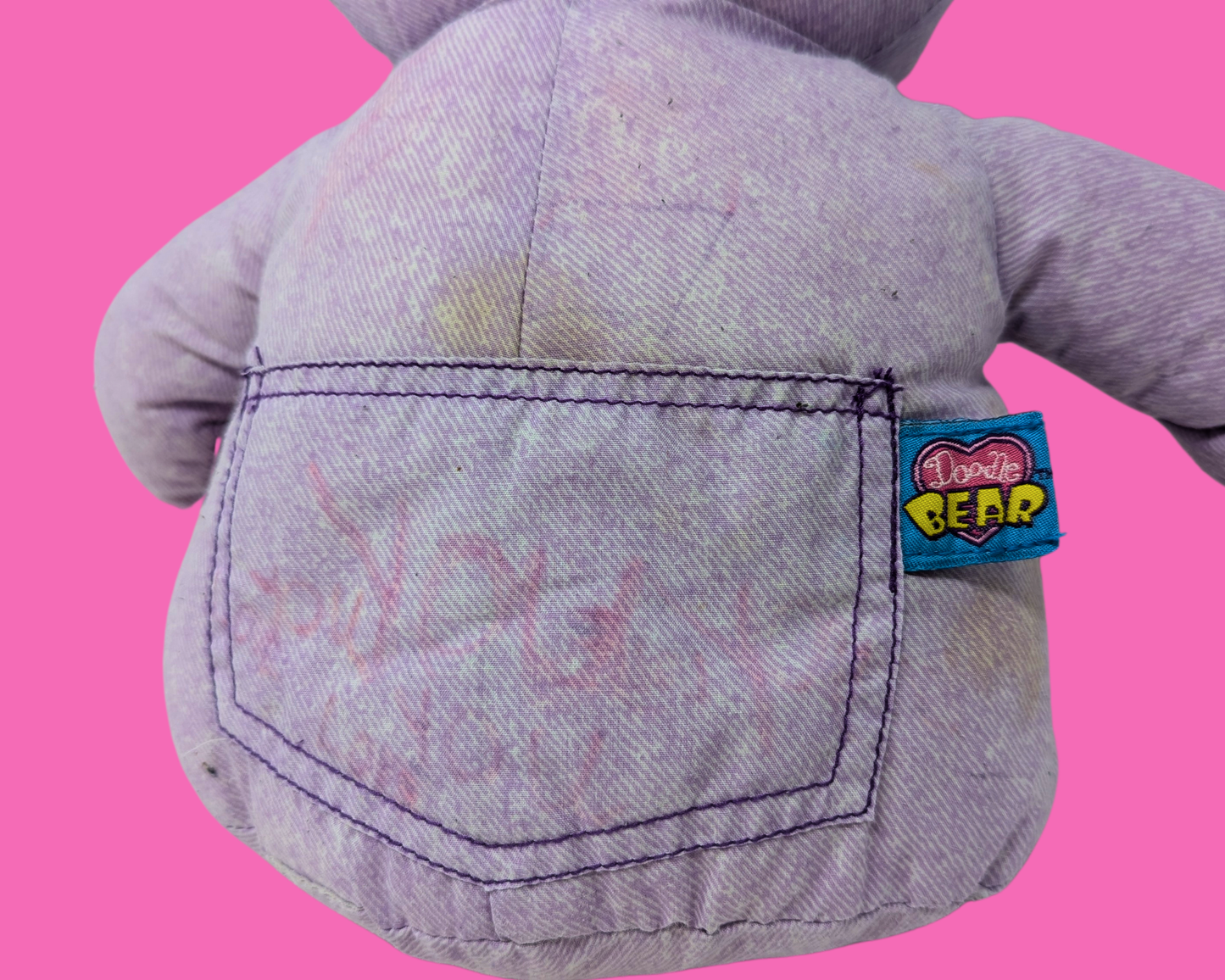 Vintage 1990's Official Doodle Bear