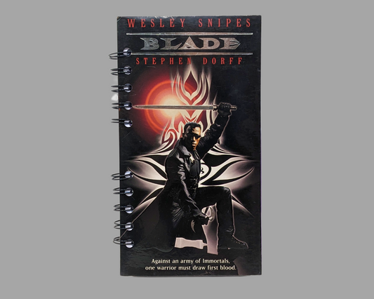 Blade VHS Movie Notebook