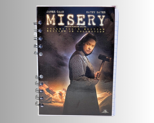 Misery DVD Movie Notebook