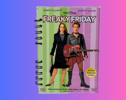 Freaky Friday DVD Movie Notebook