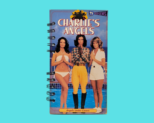 Charlie's Angels, Angels Under Cover VHS Movie Notebook