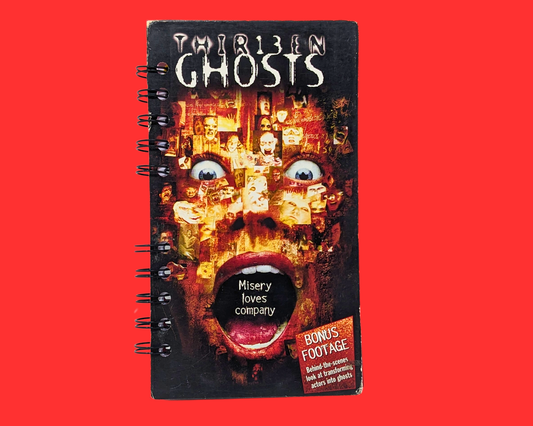 Thir13en Ghosts VHS Movie Notebook