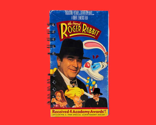 Who Framed Roger Rabbit VHS Movie Notebook