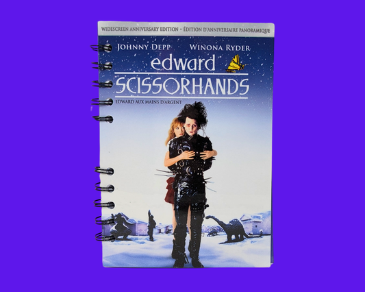 Edward Scissorhands DVD Movie Notebook