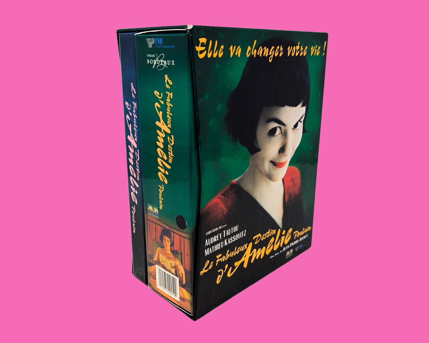 Le Fabuleux Destin d'Amélie Poulin Boxset, Includes DVD + Soundtrack + Photo Album + Booklet + Pebble Rock