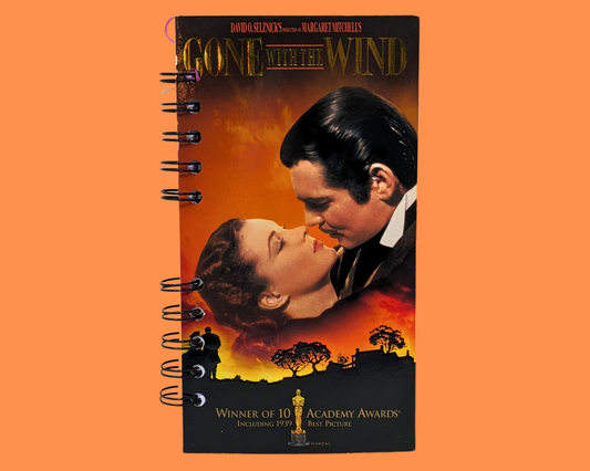 Gone With The Wind VHS Movie Notebook