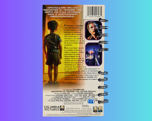 Close Encounters of the Third Kind VHS Movie Notebook