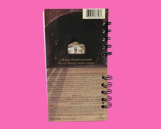 Bridges of Madison County VHS Movie Notebook