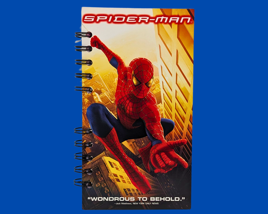 Spider-Man VHS Movie Notebook