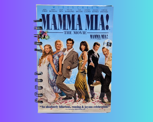 Mamma Mia! DVD Movie Notebook