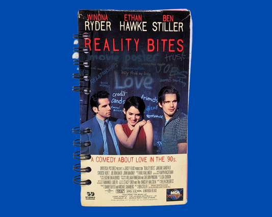 Reality Bites VHS Movie Notebook