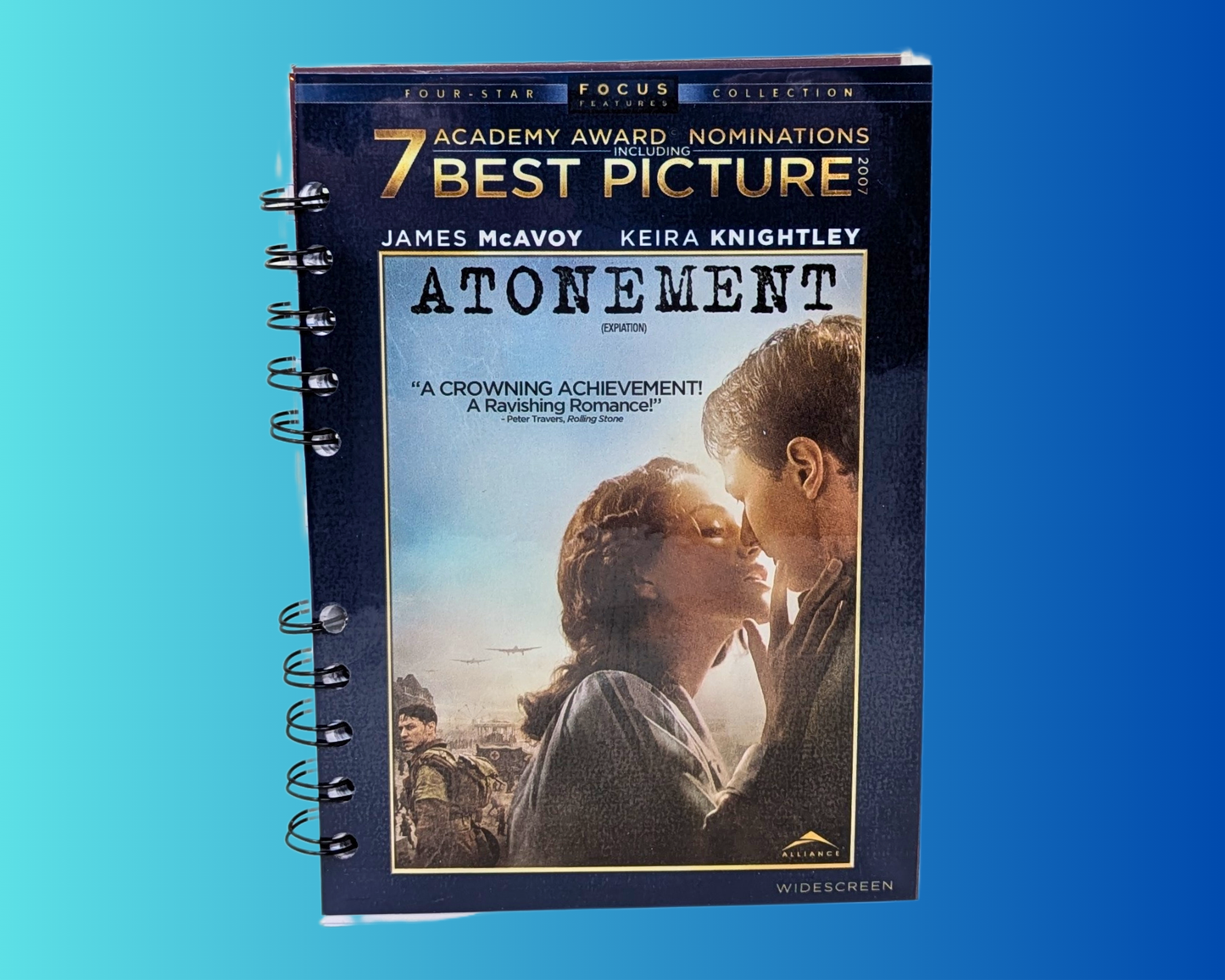 Atonement DVD Movie Notebook