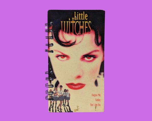 Little Witches VHS Movie Notebook