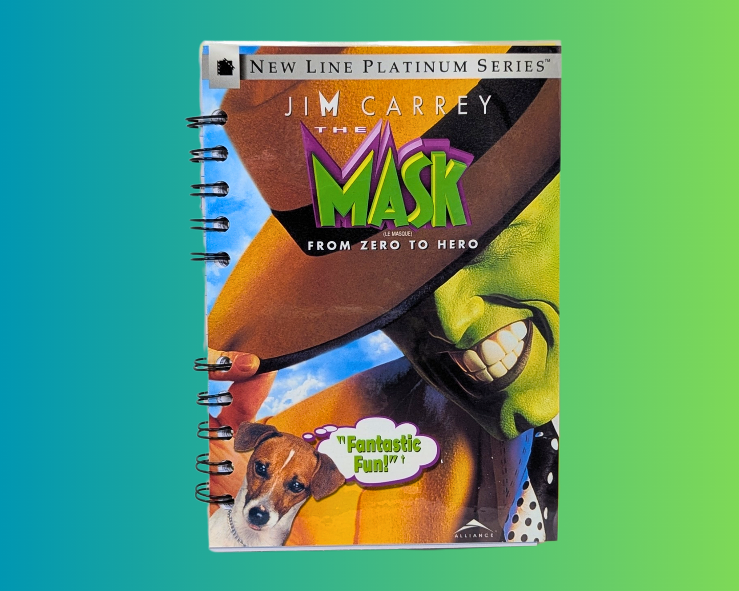 The Mask DVD Movie Notebook